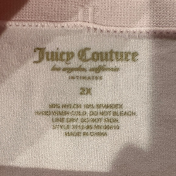 Juicy Couture Hot Pink and Light Pink Boxer Boy Shorts - Picture 4 of 5